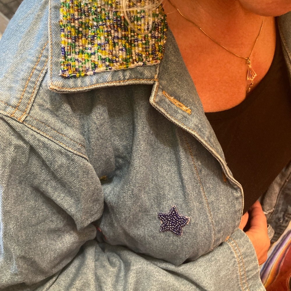 Chicos wild patchwork jacket - Picture 2 of 10